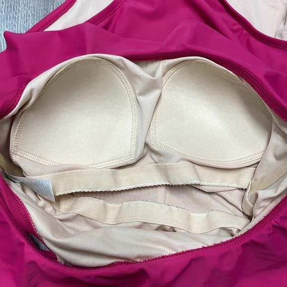 NWOT Kona Sol Ruffle One Shoulder Full Coverage One Piece Swimsuit M (8-10) - Picture 14 of 16